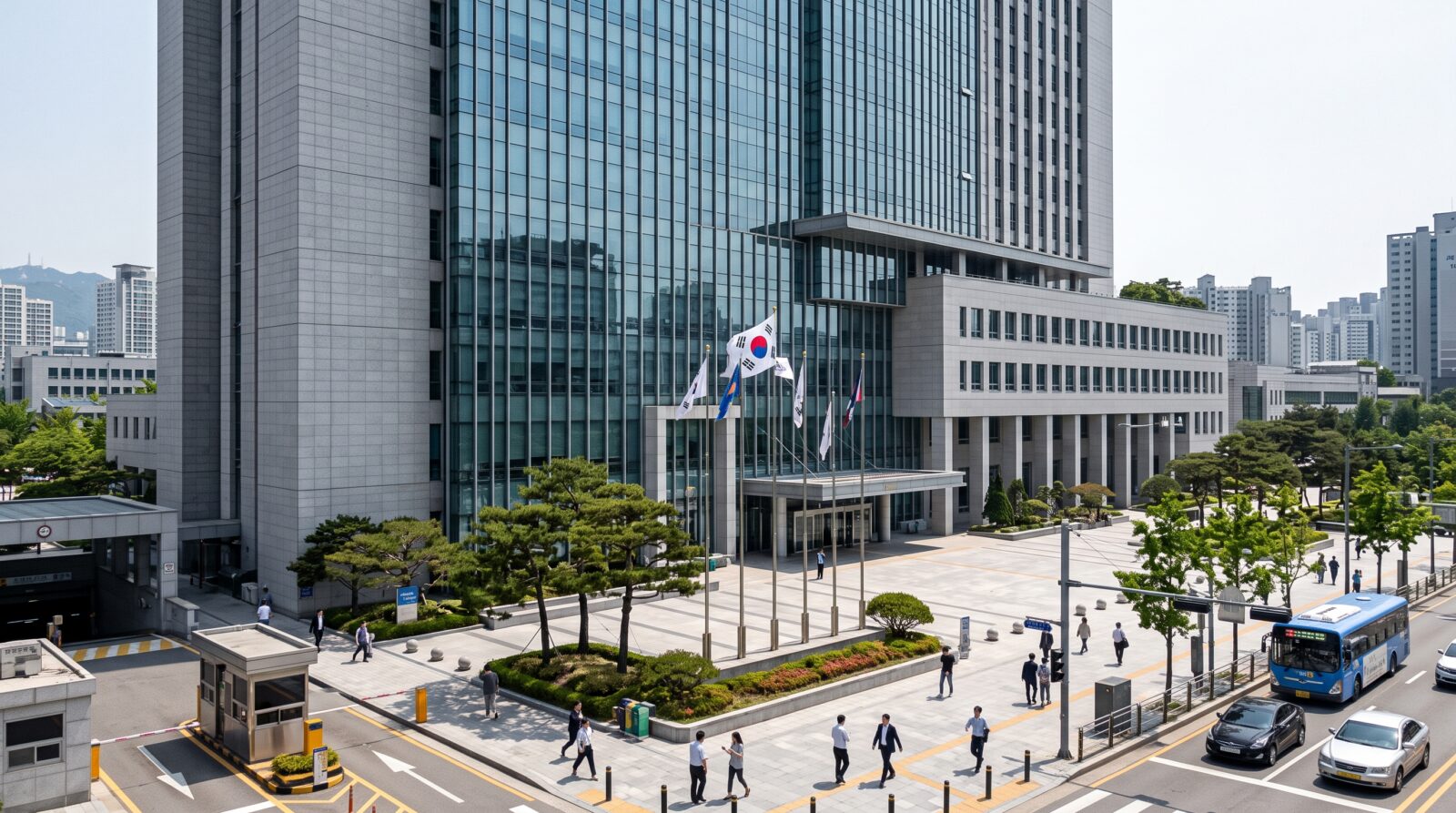 서울 정부청사 외관