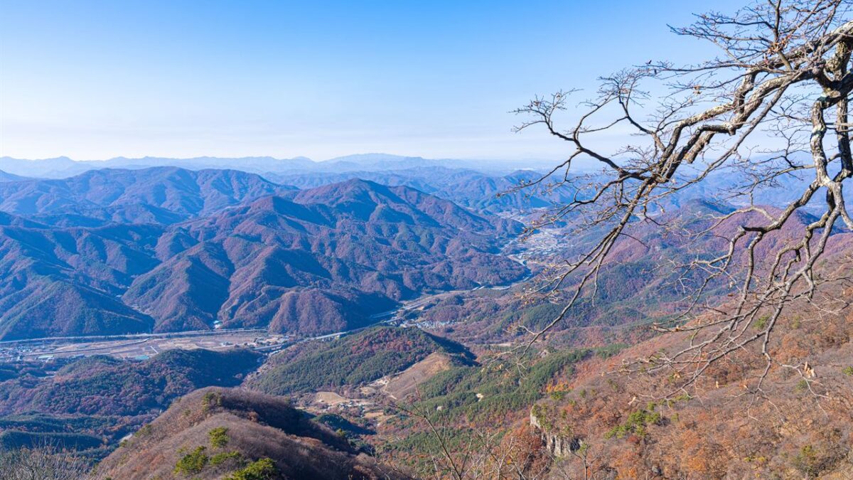 적상산 암벽 트레킹 코스
